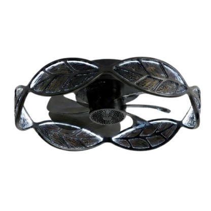 Ceiling Fan with 7 Blades and Built-in LED Light – Flush Mount Design
