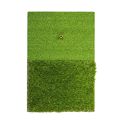 Portable Dual-Surface Golf Training Mat for Indoor and Outdoor Use