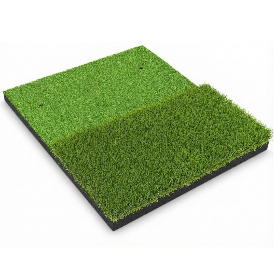 Portable Dual-Surface Golf Training Mat for Indoor and Outdoor Use