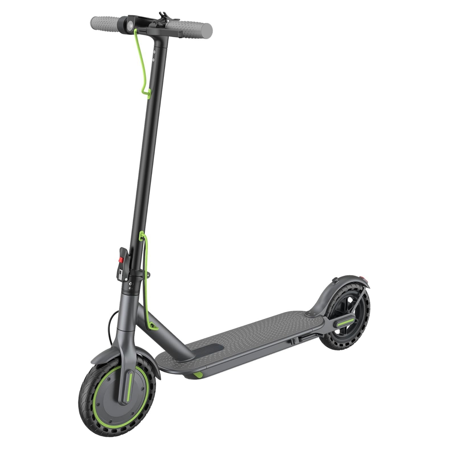 Electric Scooter with 350W Motor and 8.5-Inch Solid Tires, Foldable