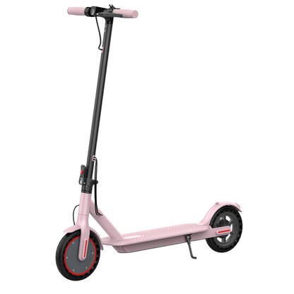 Electric Scooter with 350W Motor and 8.5-Inch Solid Tires, Foldable