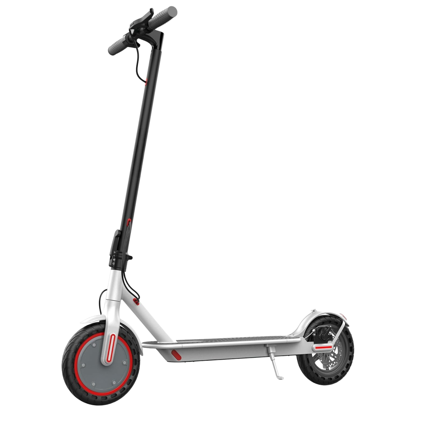 Electric Scooter with 350W Motor and 8.5-Inch Solid Tires, Foldable