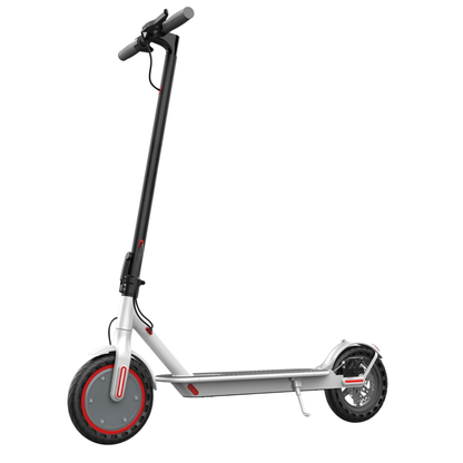 Electric Scooter with 350W Motor and 8.5-Inch Solid Tires, Foldable