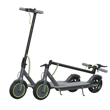 Electric Scooter with 350W Motor and 8.5-Inch Solid Tires, Foldable
