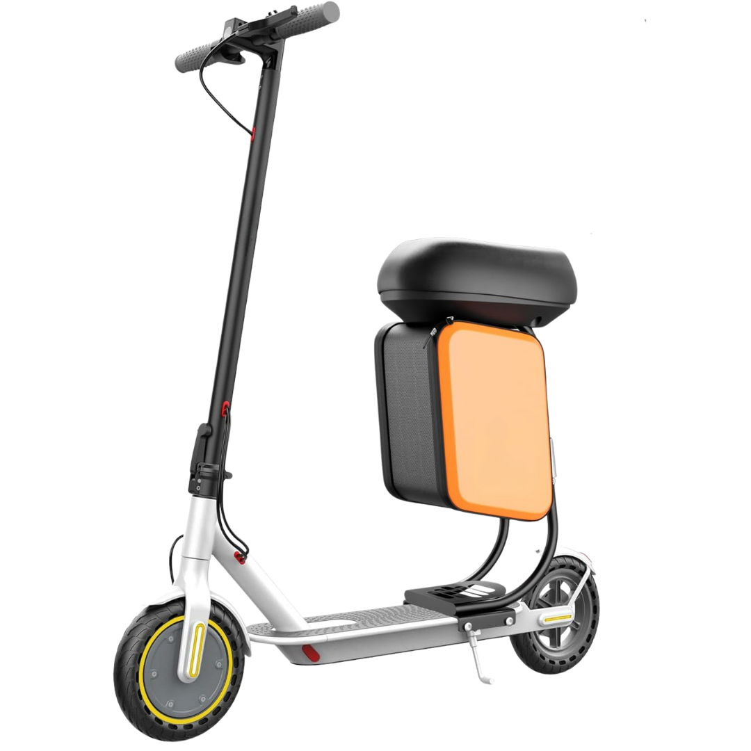 Electric Scooter with Aluminum Frame and Solid Tires – Foldable Design