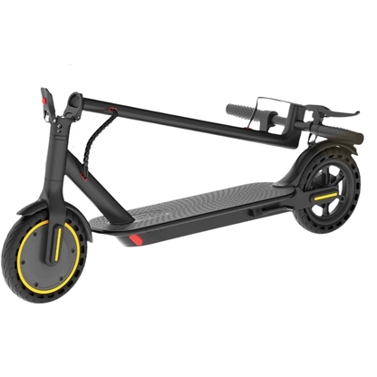Electric Scooter with Aluminum Frame and Solid Tires – Foldable Design