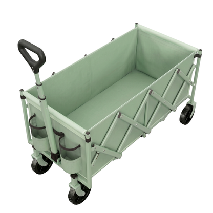 Collapsible Cart with Rotating Wheels and 360 lb Load Capacity