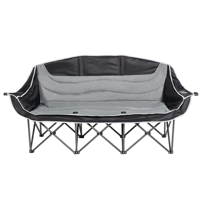 Portable Padded Loveseat Chair for 2-3 People – Ideal for Camping