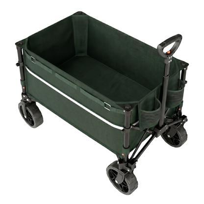 Wheeled Folding Cart for Cargo Transport - 260 lb Load Capacity