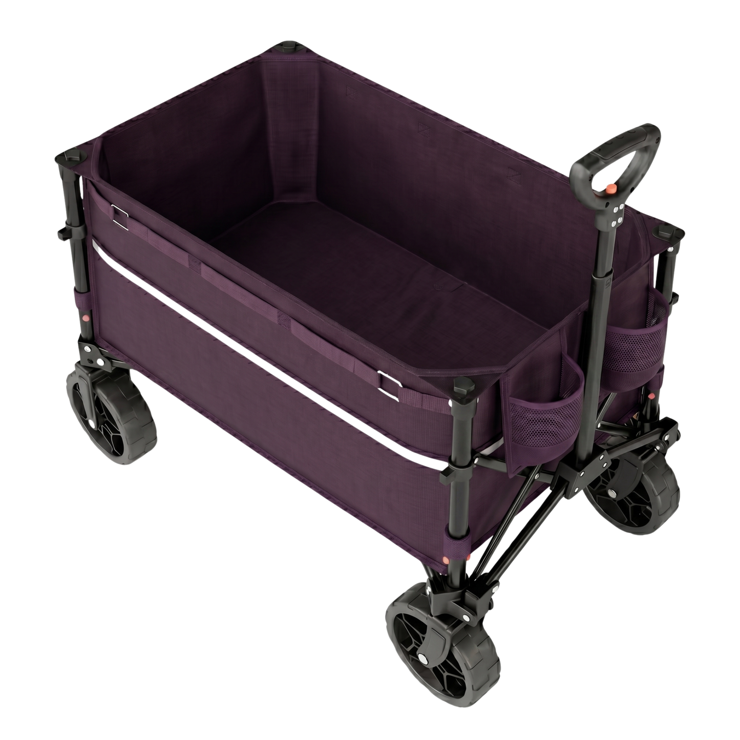 Wheeled Folding Cart for Cargo Transport - 260 lb Load Capacity