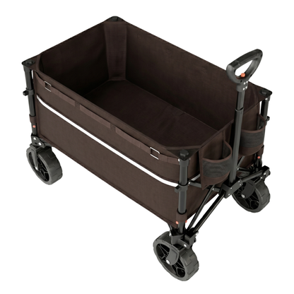 Wheeled Folding Cart for Cargo Transport - 260 lb Load Capacity