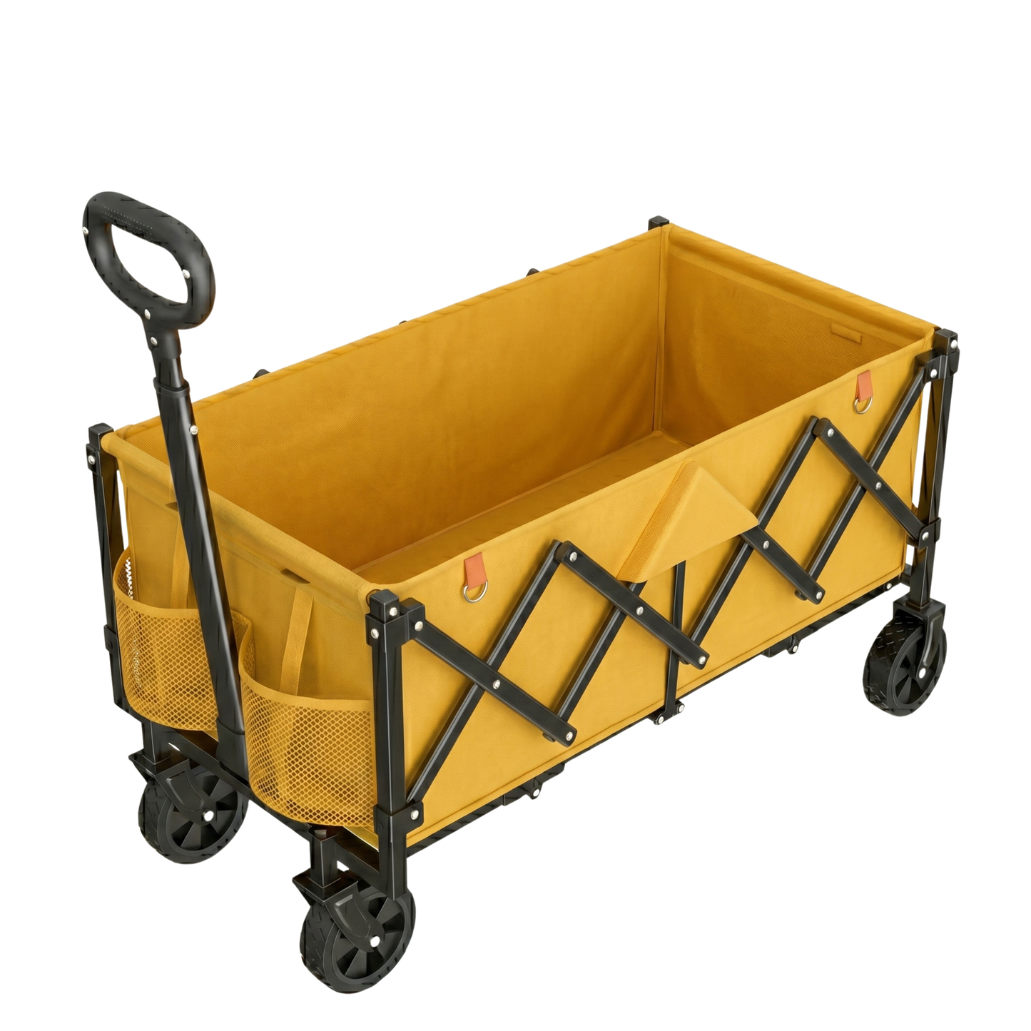Alloy Steel Folding Cart with 360 lb Load Capacity