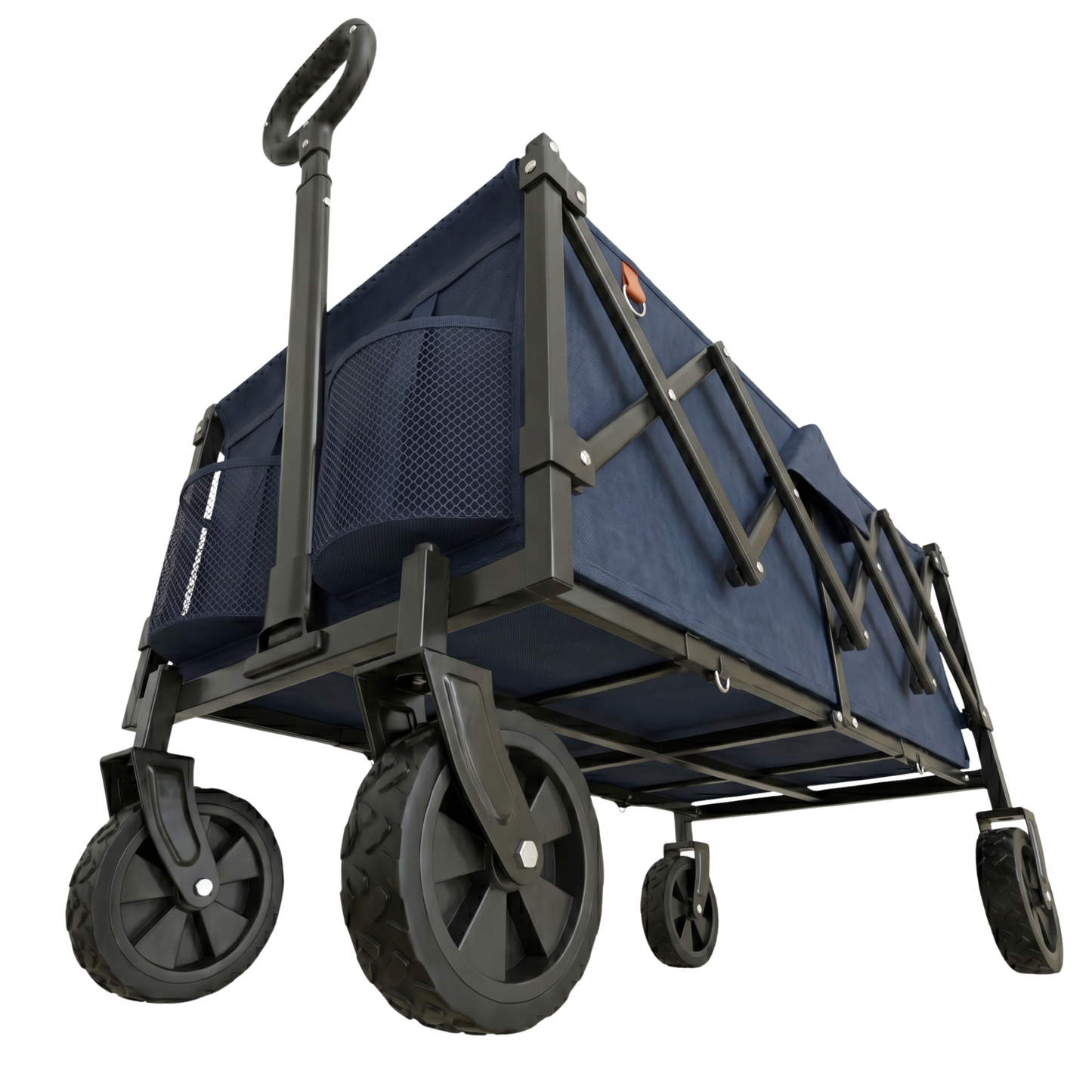 Alloy Steel Folding Cart with 360 lb Load Capacity