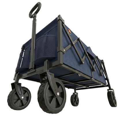Alloy Steel Folding Cart with 360 lb Load Capacity