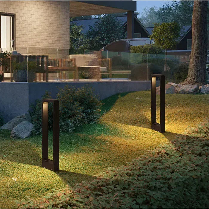 Sleek Outdoor LED Ground Lights for Elegant Pathways