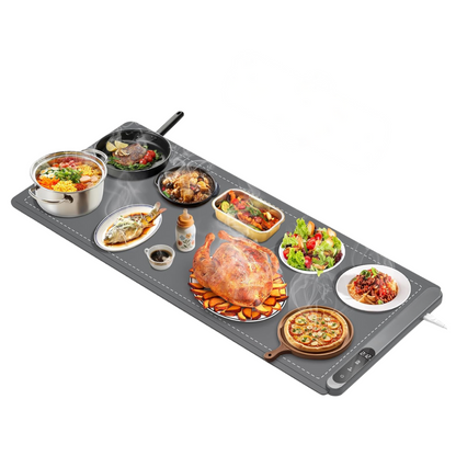 36x16 Inch Food Warming Tray with Adjustable Temperature in Graphene