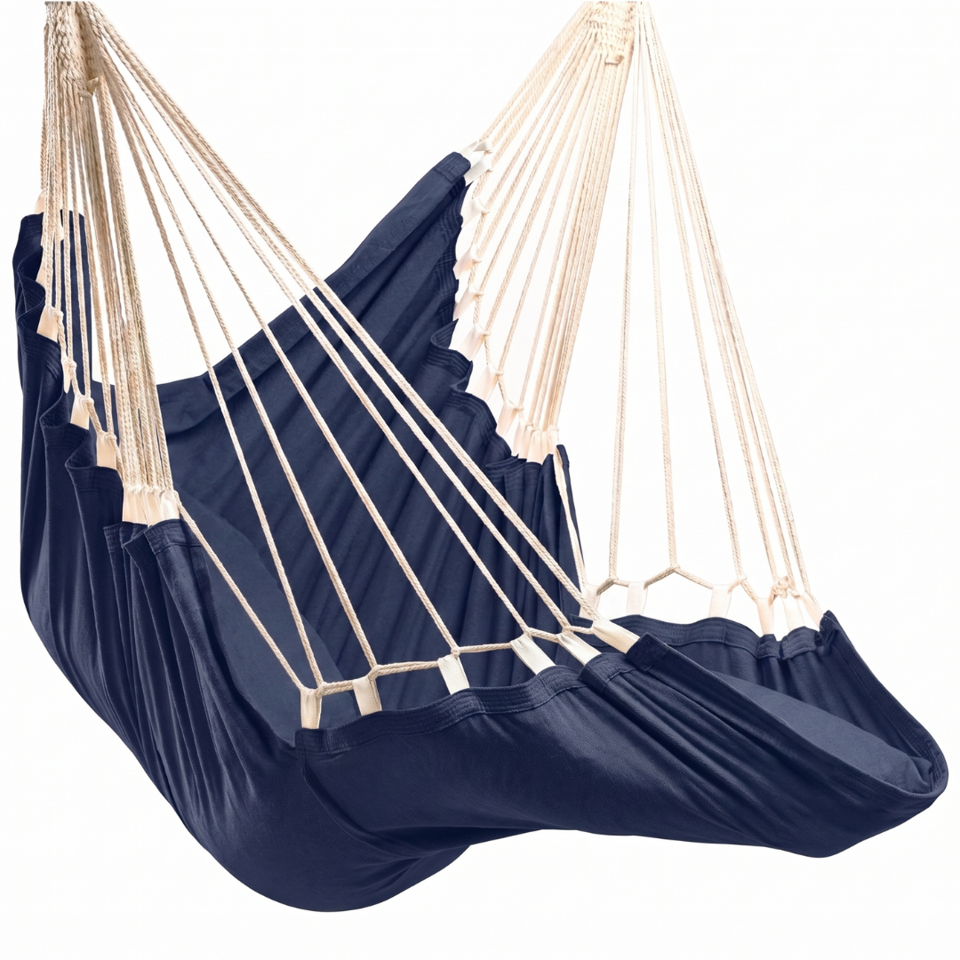 Swing Chair Hammock with Extra Leg Support, Holds 440 lbs