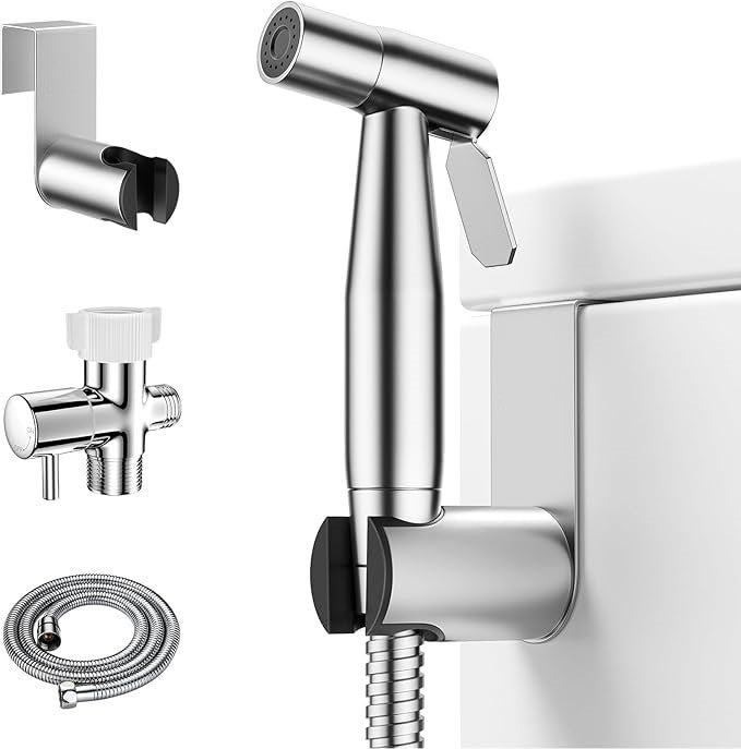 Adjustable Water Pressure Handheld Bidet Sprayer for Toilets