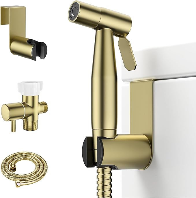 Adjustable Water Pressure Handheld Bidet Sprayer for Toilets