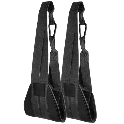 Neoprene-Padded Suspension Straps for Pull-Up Bar Workouts