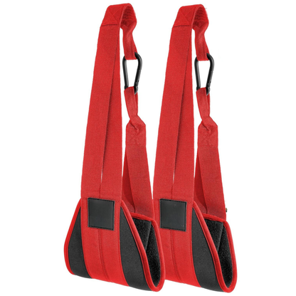 Neoprene-Padded Suspension Straps for Pull-Up Bar Workouts