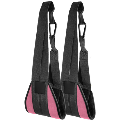 Neoprene-Padded Suspension Straps for Pull-Up Bar Workouts