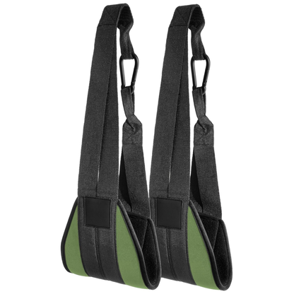 Neoprene-Padded Suspension Straps for Pull-Up Bar Workouts