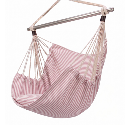 Steel Bar Hammock Chair Swing - Supports Up to 500 lb