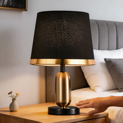 Brass Table Lamp in Mid-Century Modern Style