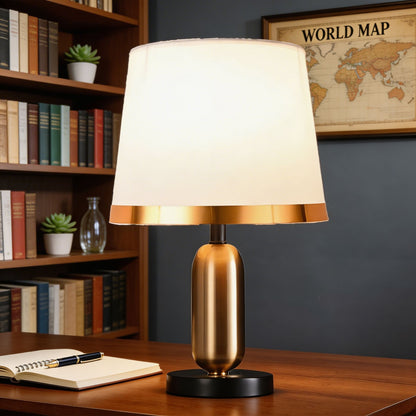 Brass Table Lamp in Mid-Century Modern Style