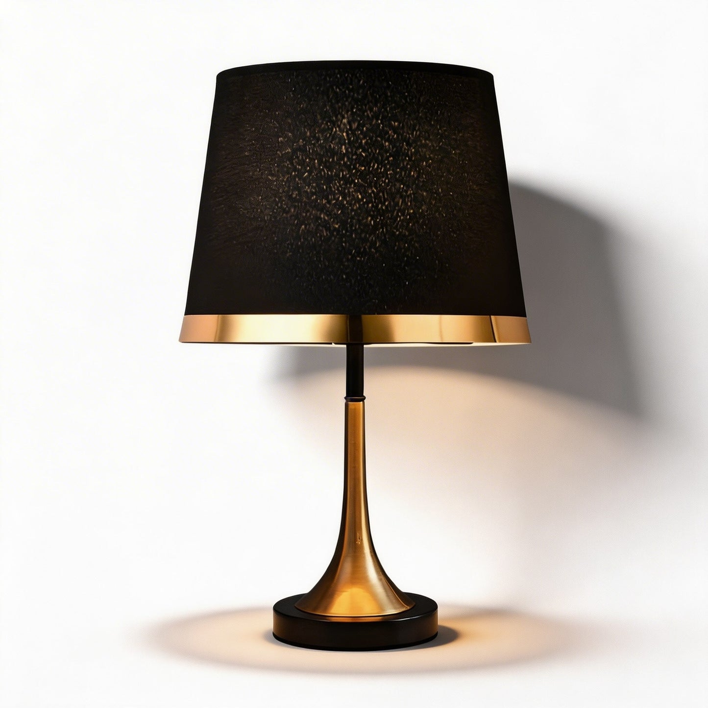 Brass Table Lamp in Mid-Century Modern Style