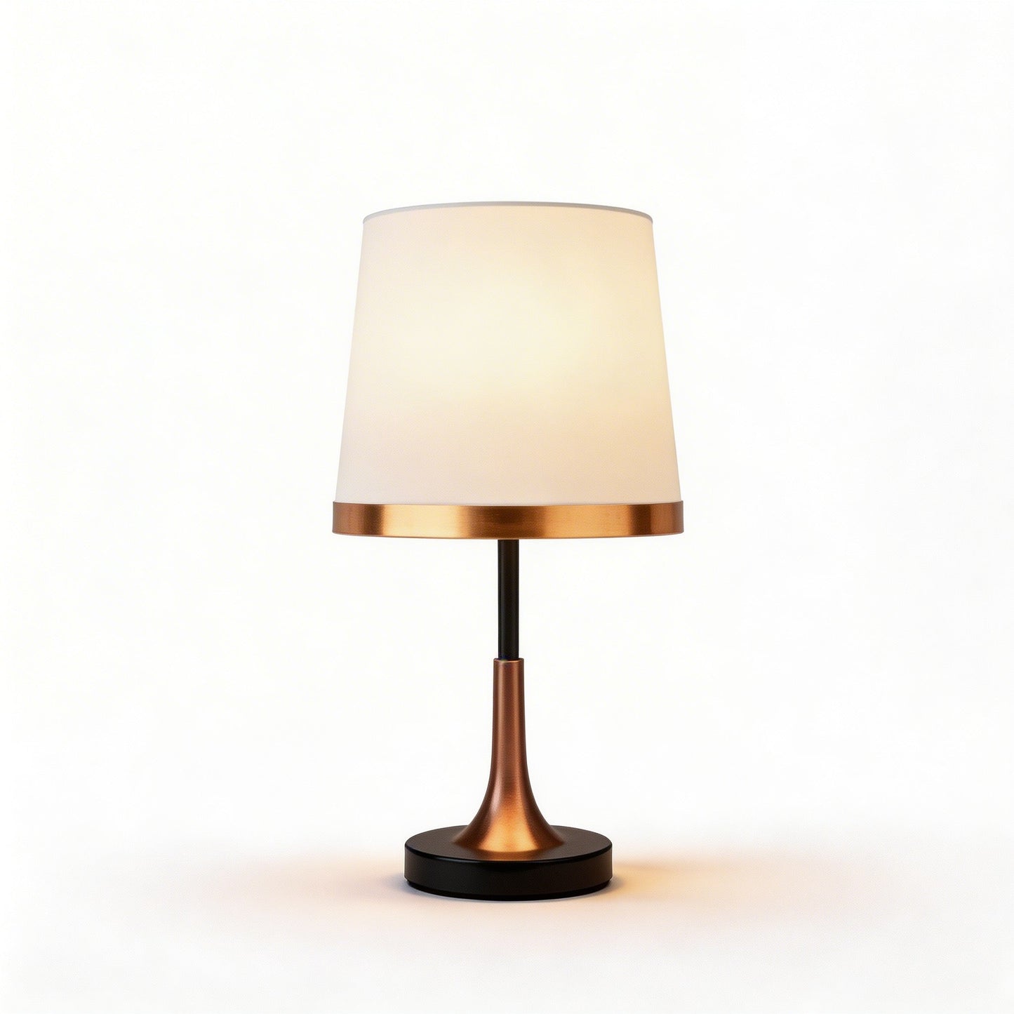 Brass Table Lamp in Mid-Century Modern Style