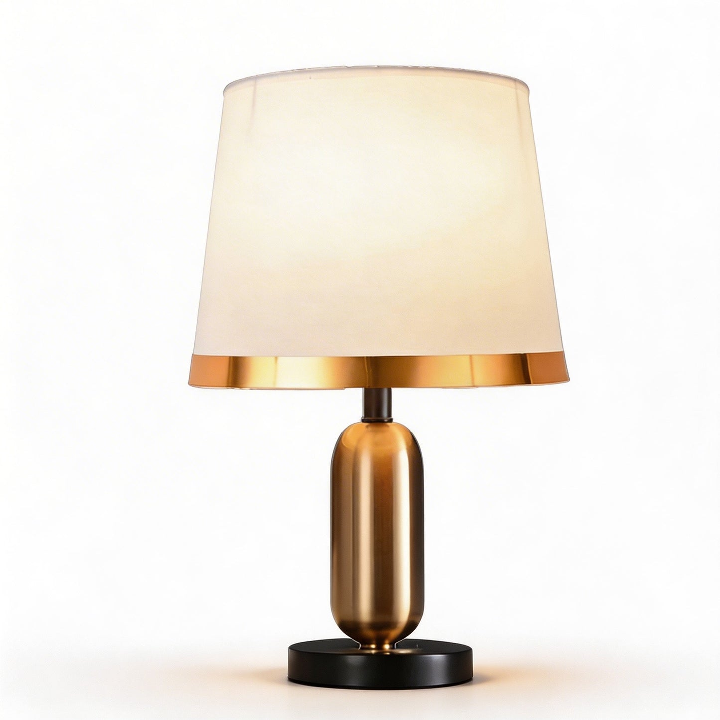 Brass Table Lamp in Mid-Century Modern Style