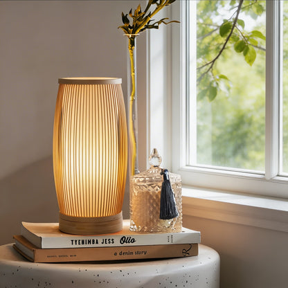 Bamboo Lantern in Japanese Design