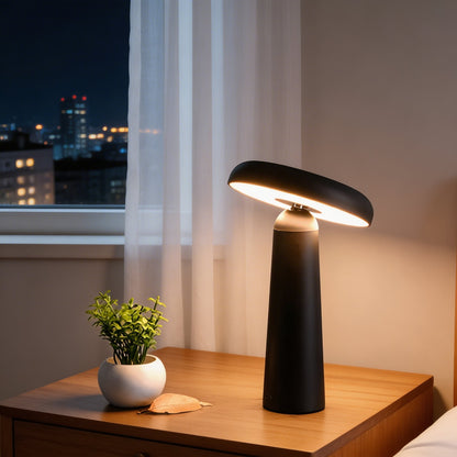 Rechargeable Table Lamp in Mushroom Design