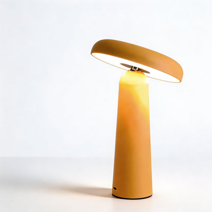 Rechargeable Table Lamp in Mushroom Design
