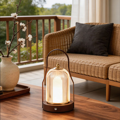 Table Lamp with Acrylic Shade – Portable and Modern Design
