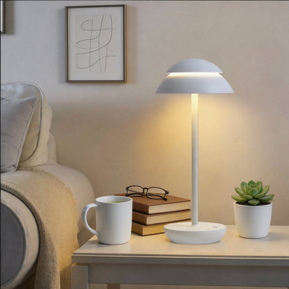 Touch-Controlled Cordless Mushroom-Shaped Table Light