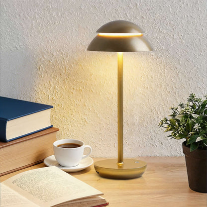 Touch-Controlled Cordless Mushroom-Shaped Table Light