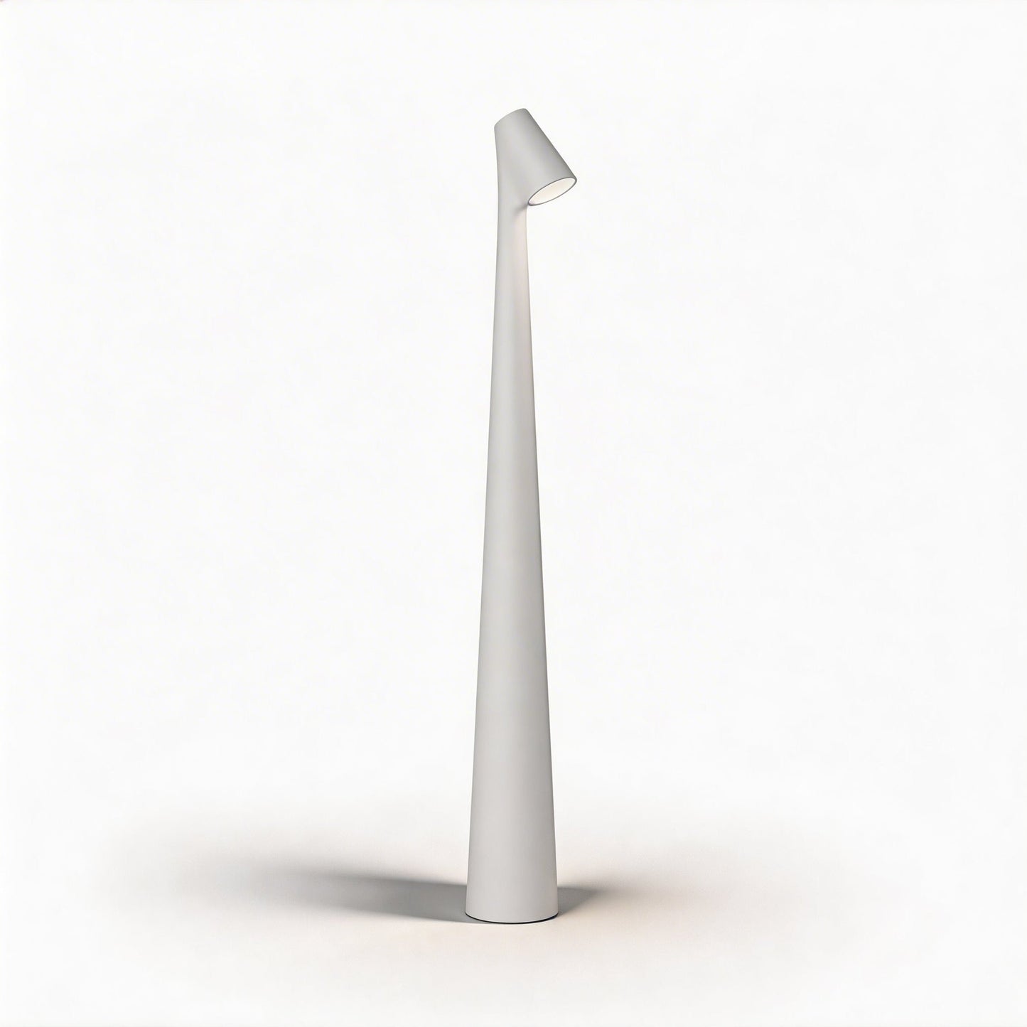 LED Table Lamp in Contemporary Cone Design