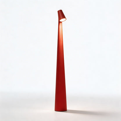 LED Table Lamp in Contemporary Cone Design