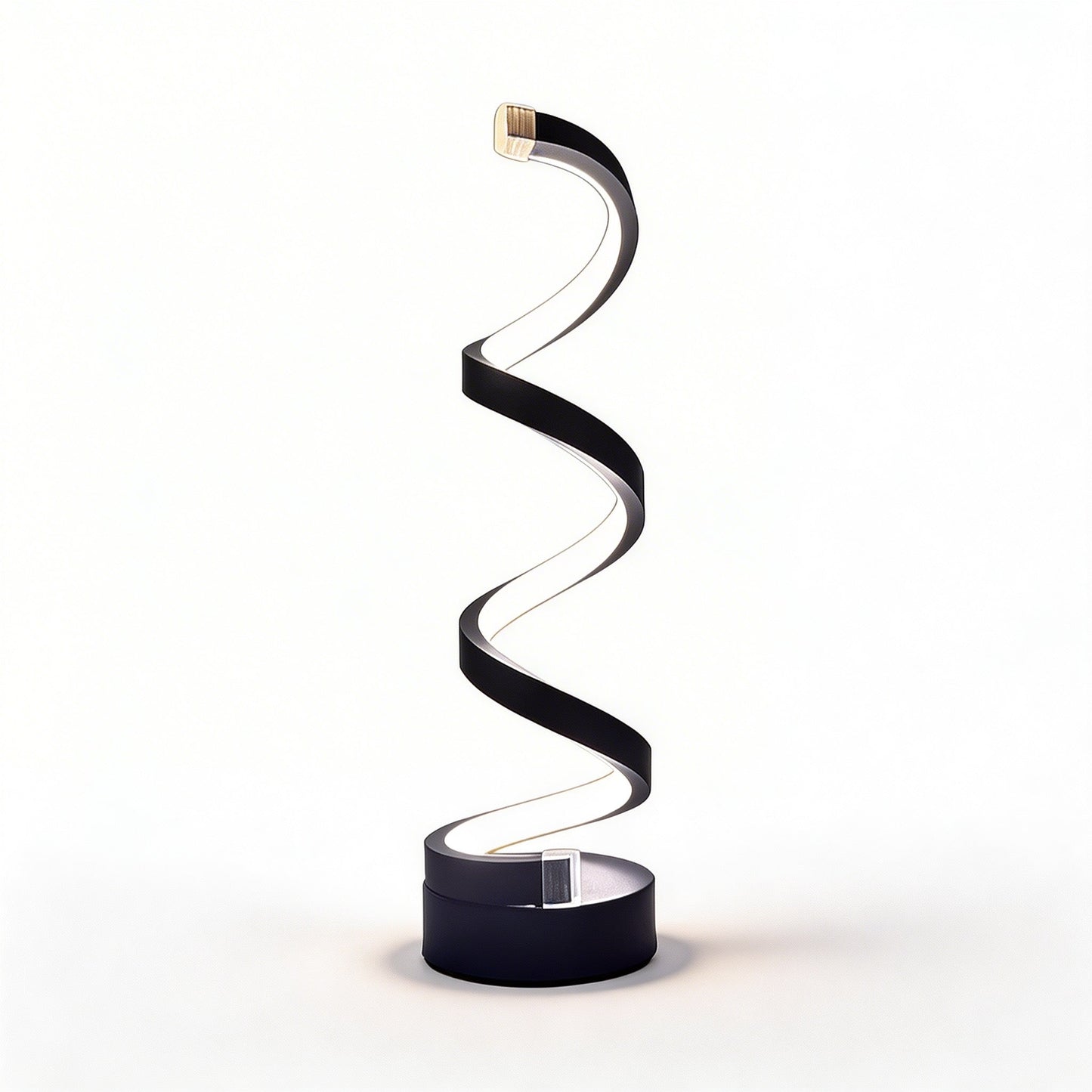 USB Lamp with Modern Spiral Design