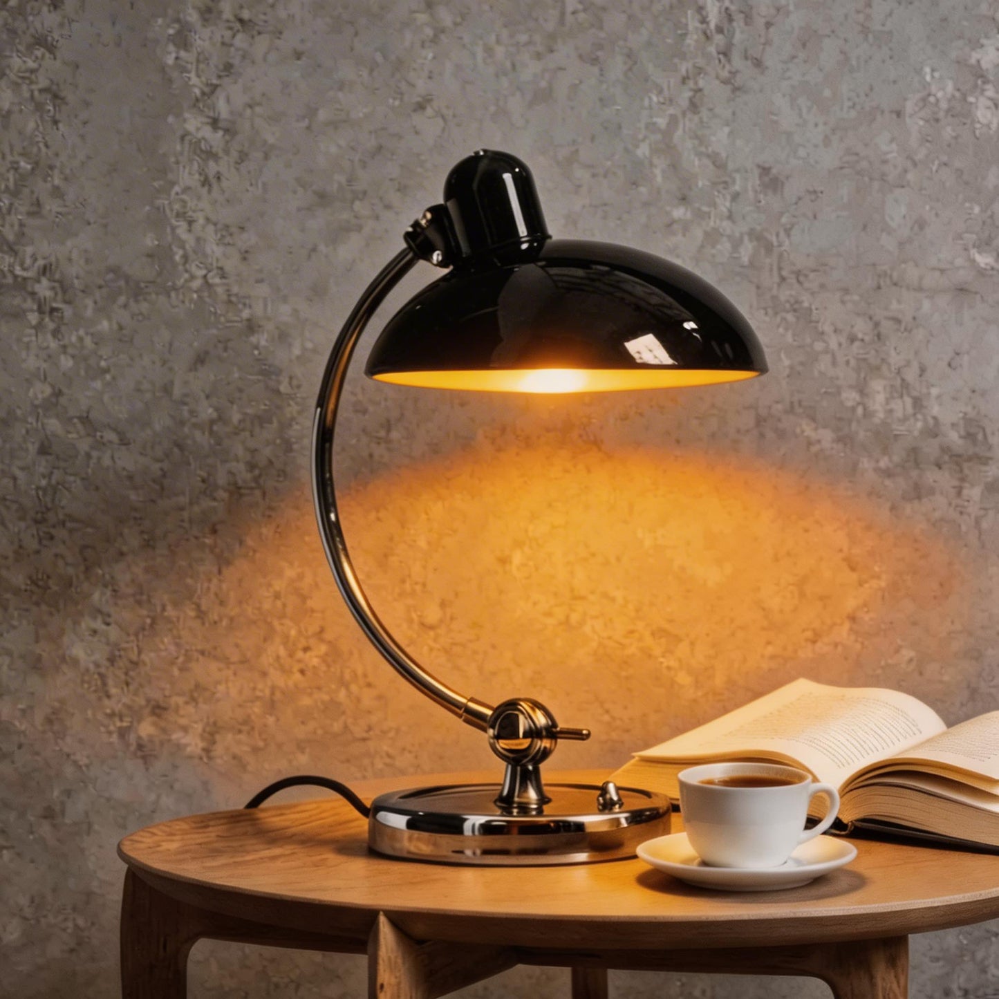Adjustable Desk Lamp in Contemporary Metal Design