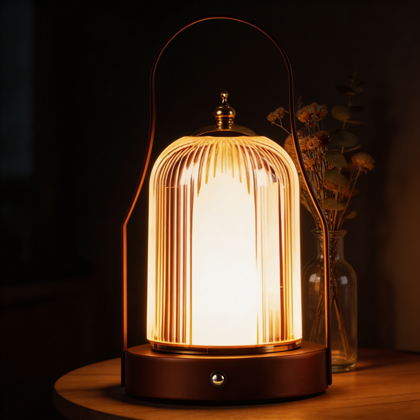 Table Lamp with Acrylic Shade – Portable and Modern Design