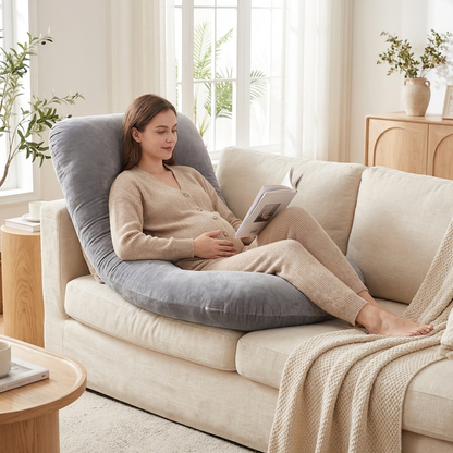 Pregnancy Support Pillow – Cloud Shaped Design