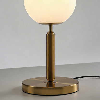 Contemporary Glass Sphere Lamp for Stylish Interior Lighting