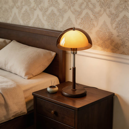 Modern Design Dual-Dome Table Lamp for a Cozy Ambiance