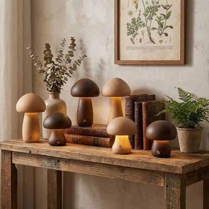 Contemporary Fungi-Inspired Table Light
