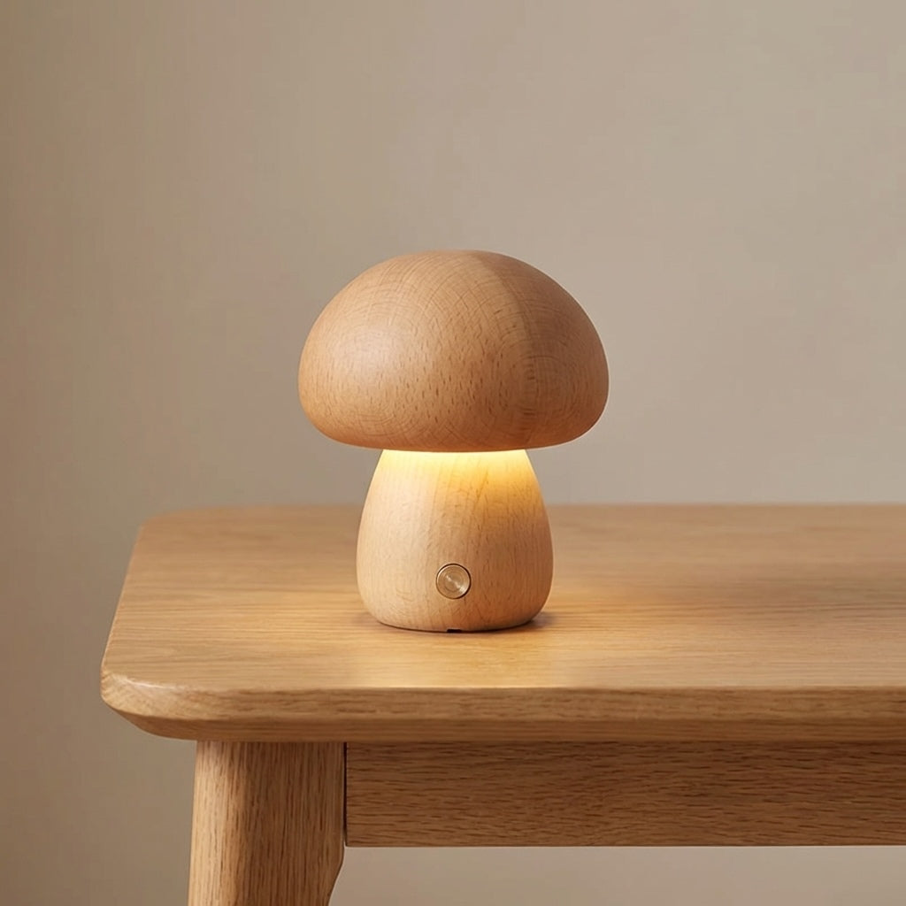 Contemporary Fungi-Inspired Table Light