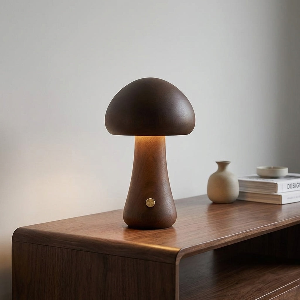 Contemporary Fungi-Inspired Table Light